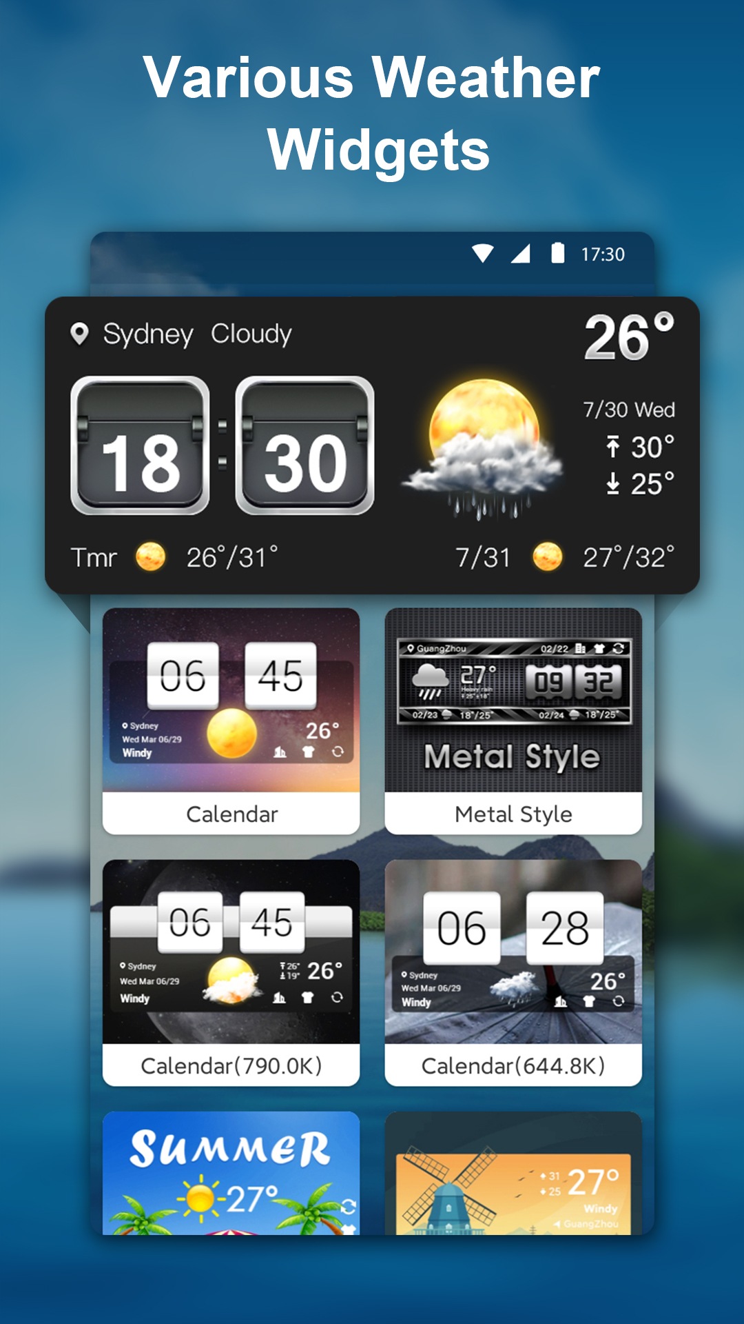 اسکرین شات 5 برنامه Weather Live: Weather Forecast