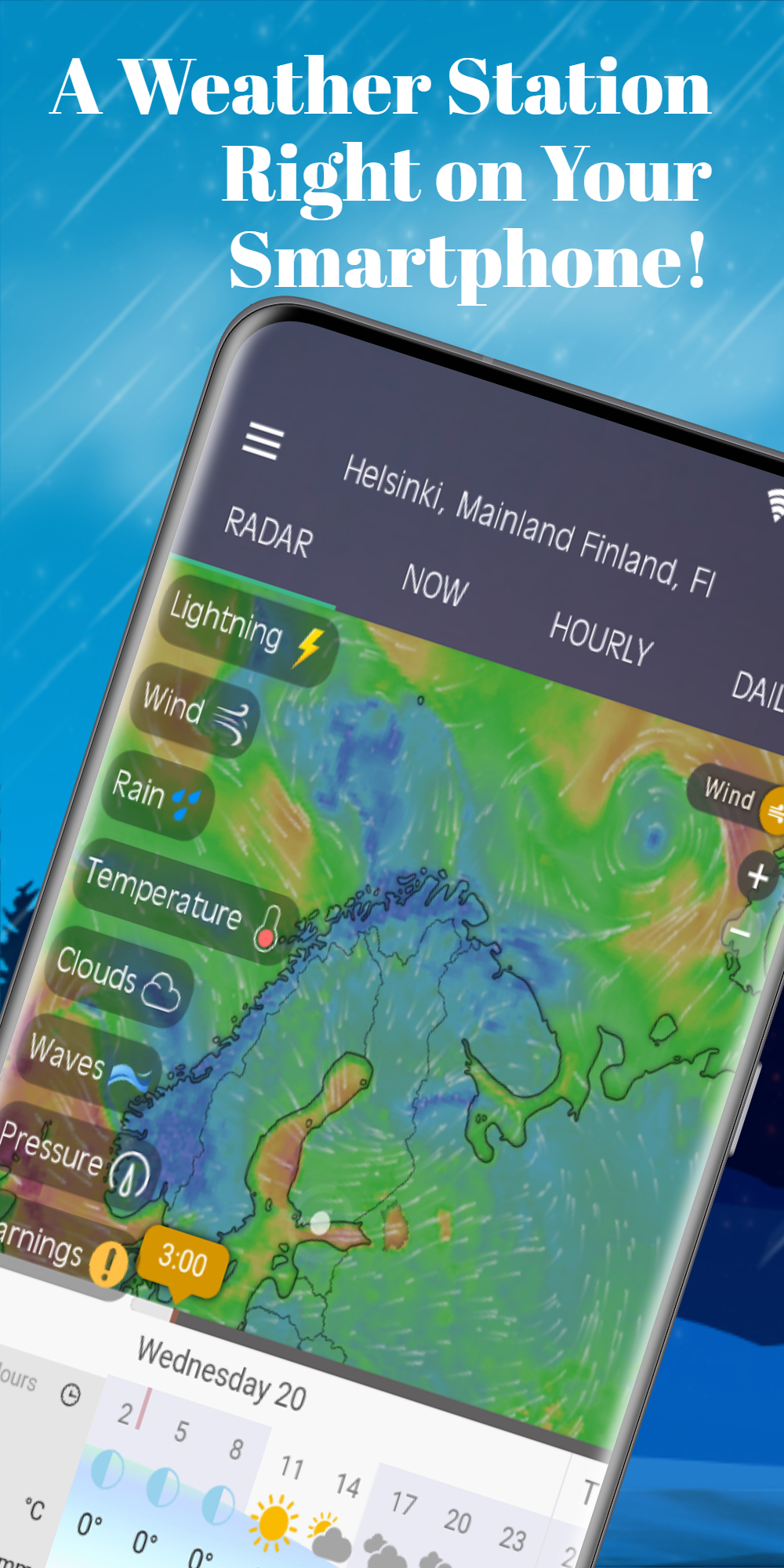 اسکرین شات 1 برنامه Weather Radar — Live Storm Map