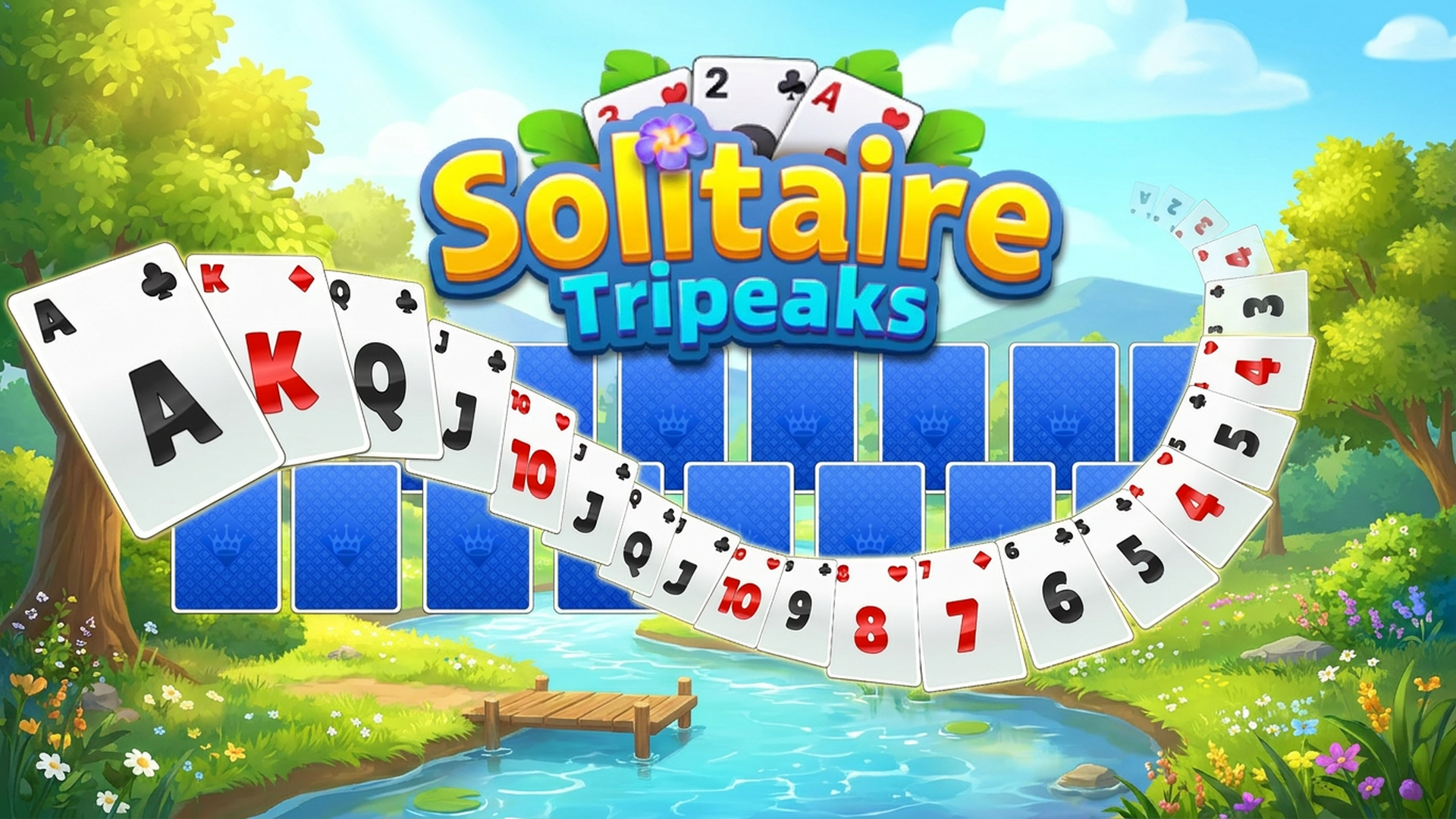 اسکرین شات 2 بازی Solitaire TriPeaks: Brain