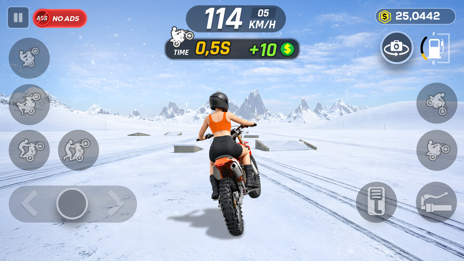 اسکرین شات 5 بازی Wheelie Master: Moto Ride 3D
