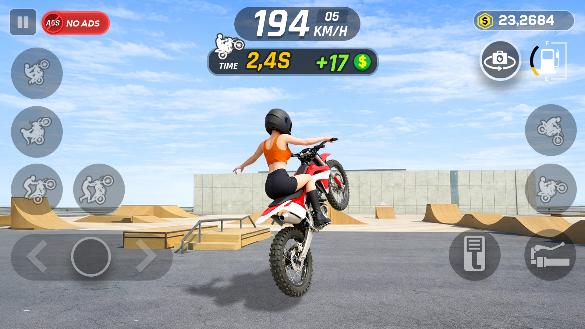 اسکرین شات 6 بازی Wheelie Master: Moto Ride 3D