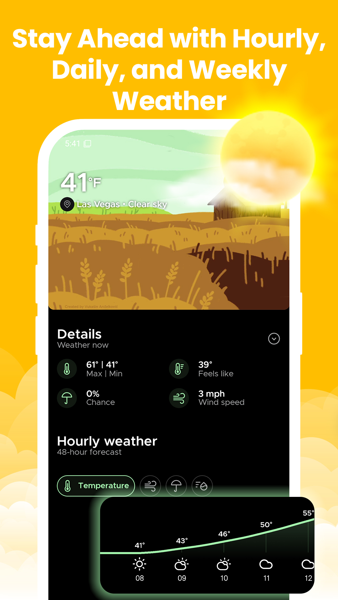 اسکرین شات 2 برنامه Overdrop - Weather & Widgets