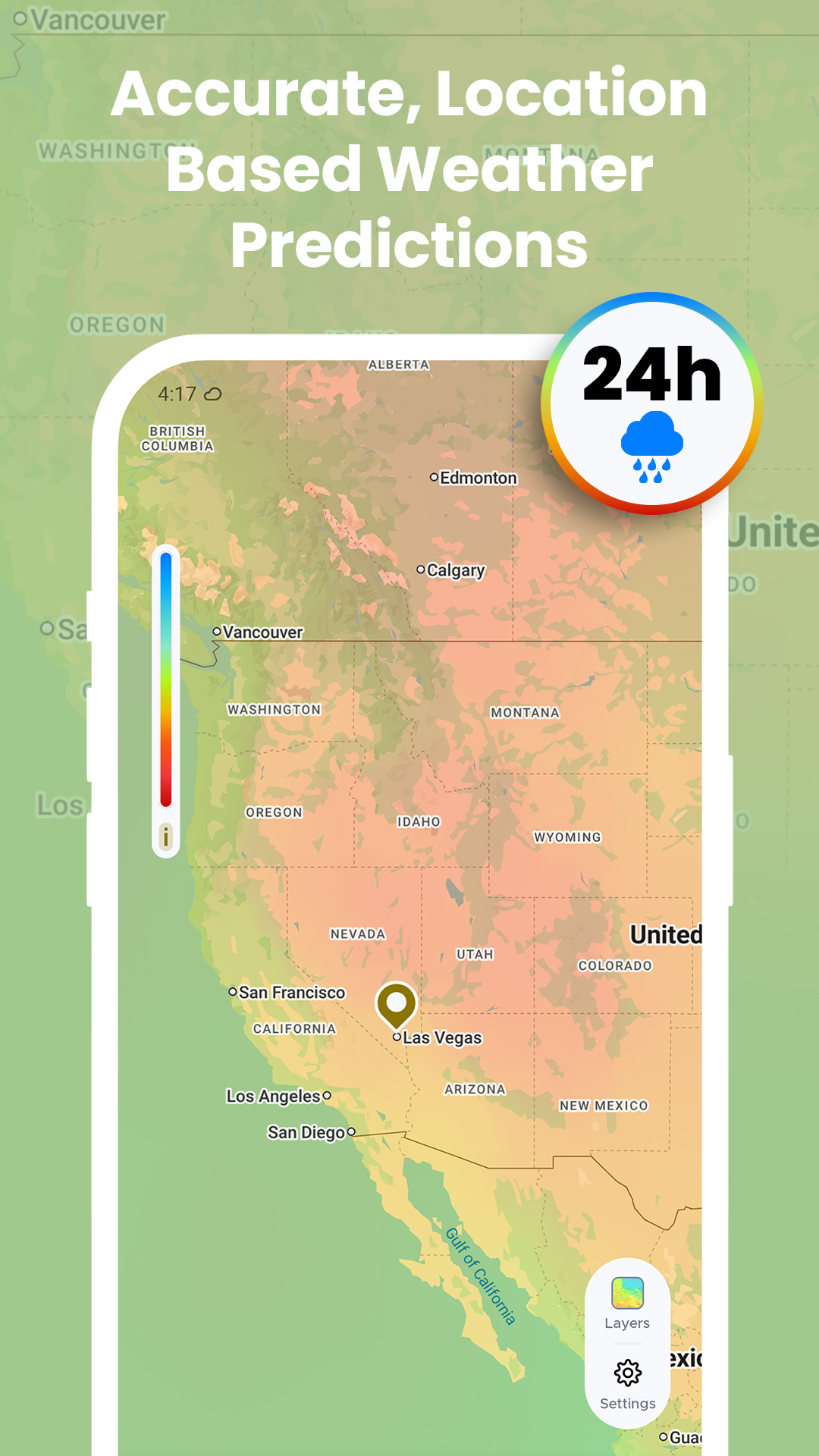 اسکرین شات 5 برنامه Overdrop - Weather & Widgets