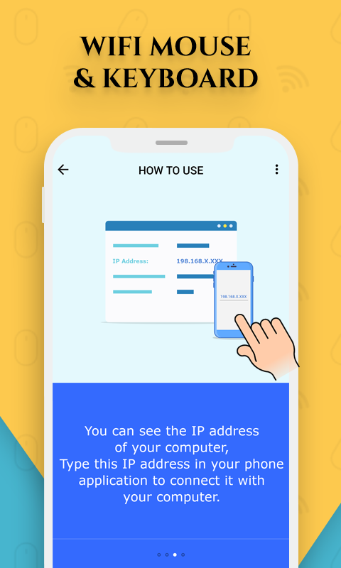 اسکرین شات 6 برنامه WiFi Mouse : Remote Mouse & Re