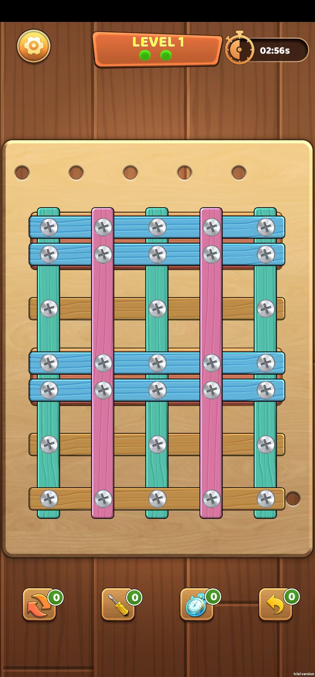 اسکرین شات 8 بازی Wood Nuts & Bolts Screw Puzzle