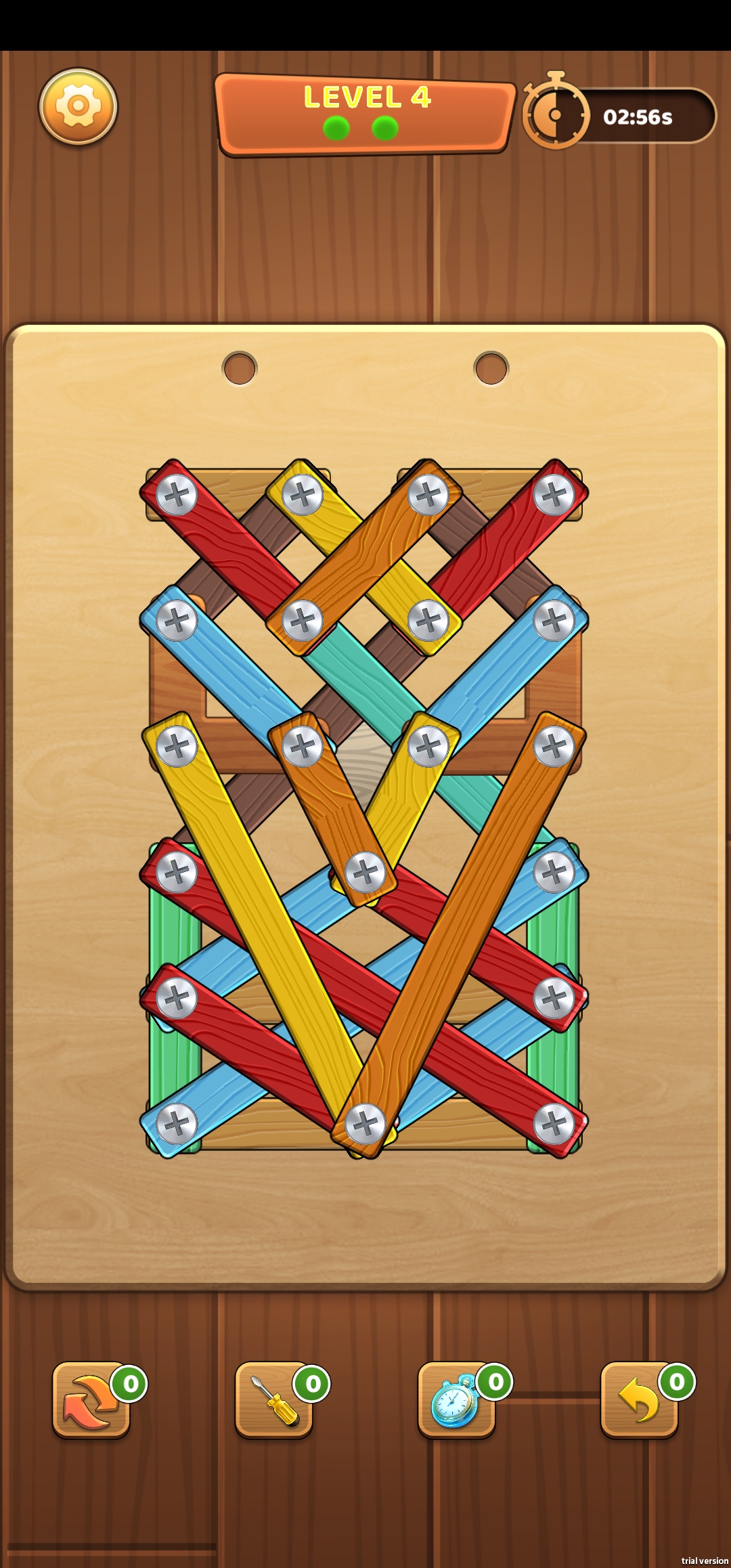 اسکرین شات 4 بازی Wood Nuts & Bolts Screw Puzzle