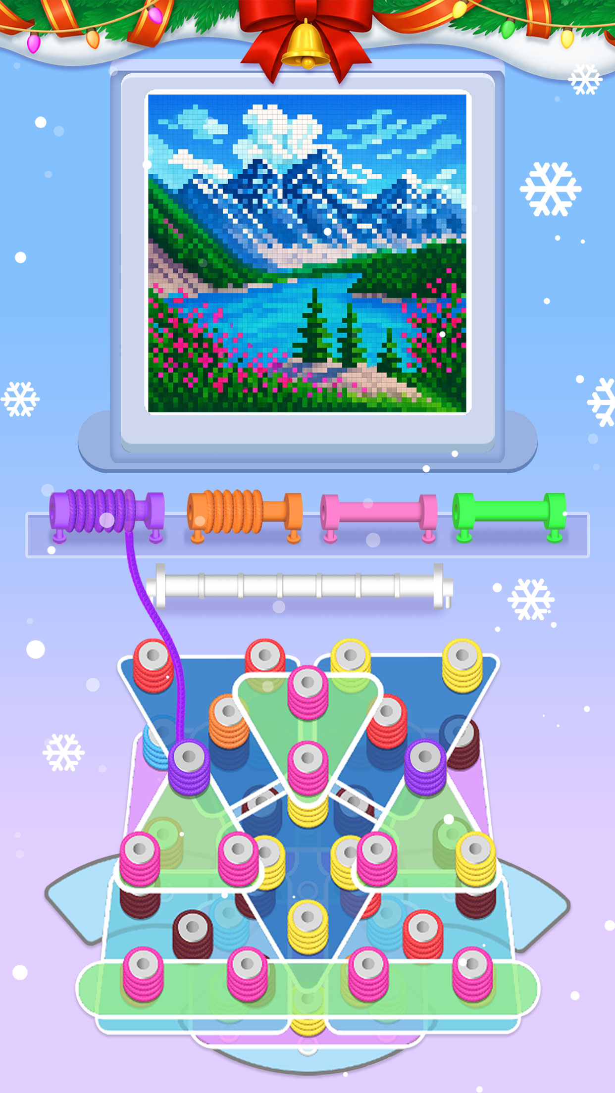 اسکرین شات 4 بازی Wool Sort