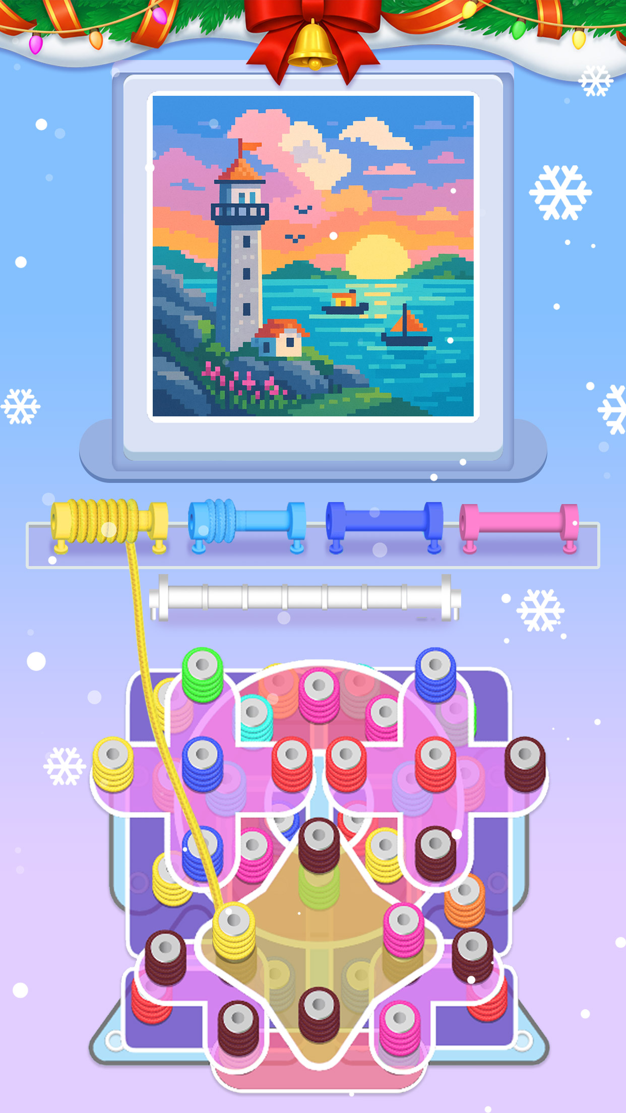 اسکرین شات 5 بازی Wool Sort