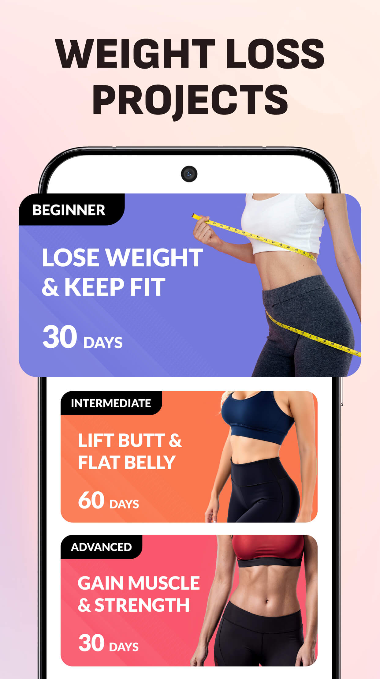اسکرین شات 4 برنامه Workout for Women at home
