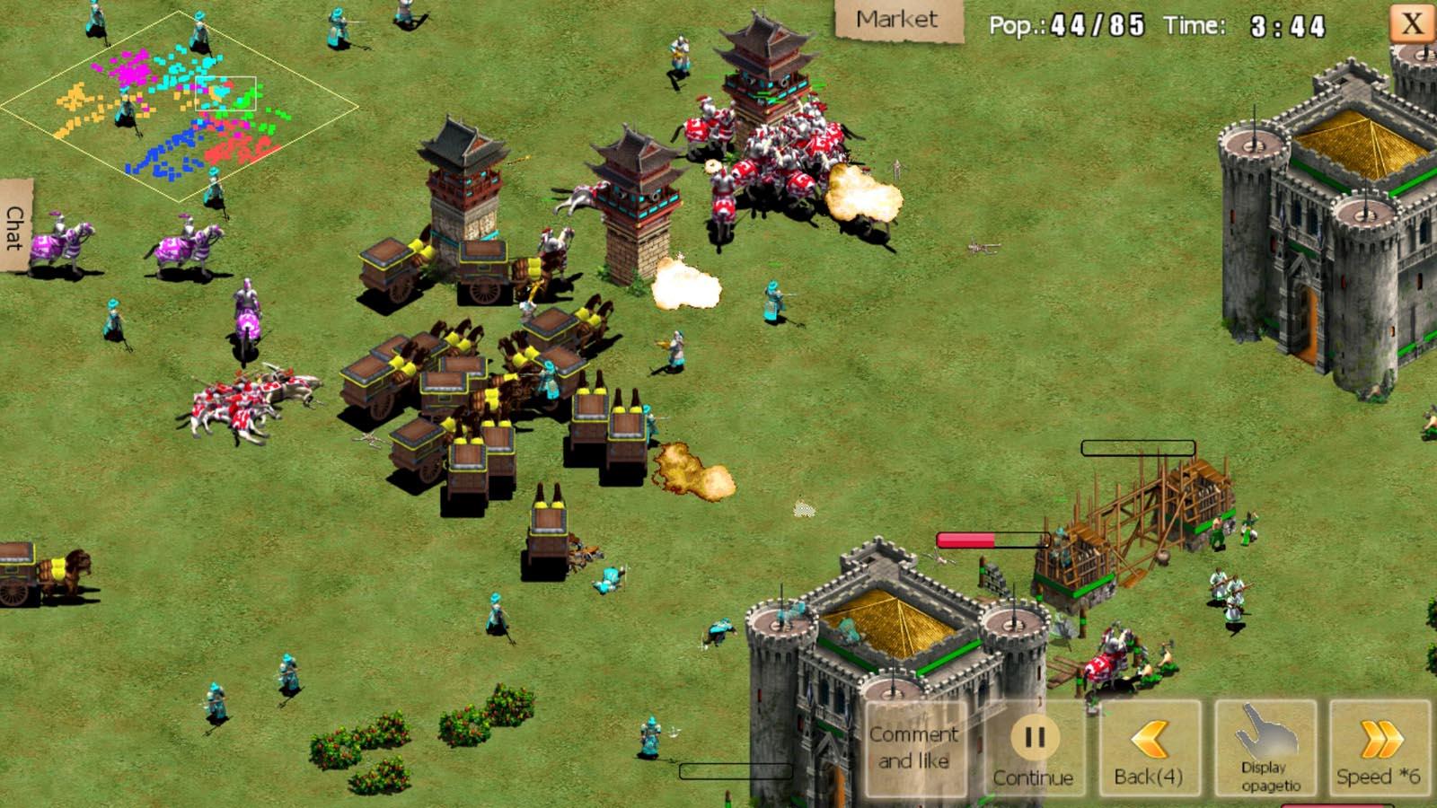 اسکرین شات 5 بازی War of Empire Conquest:3v3