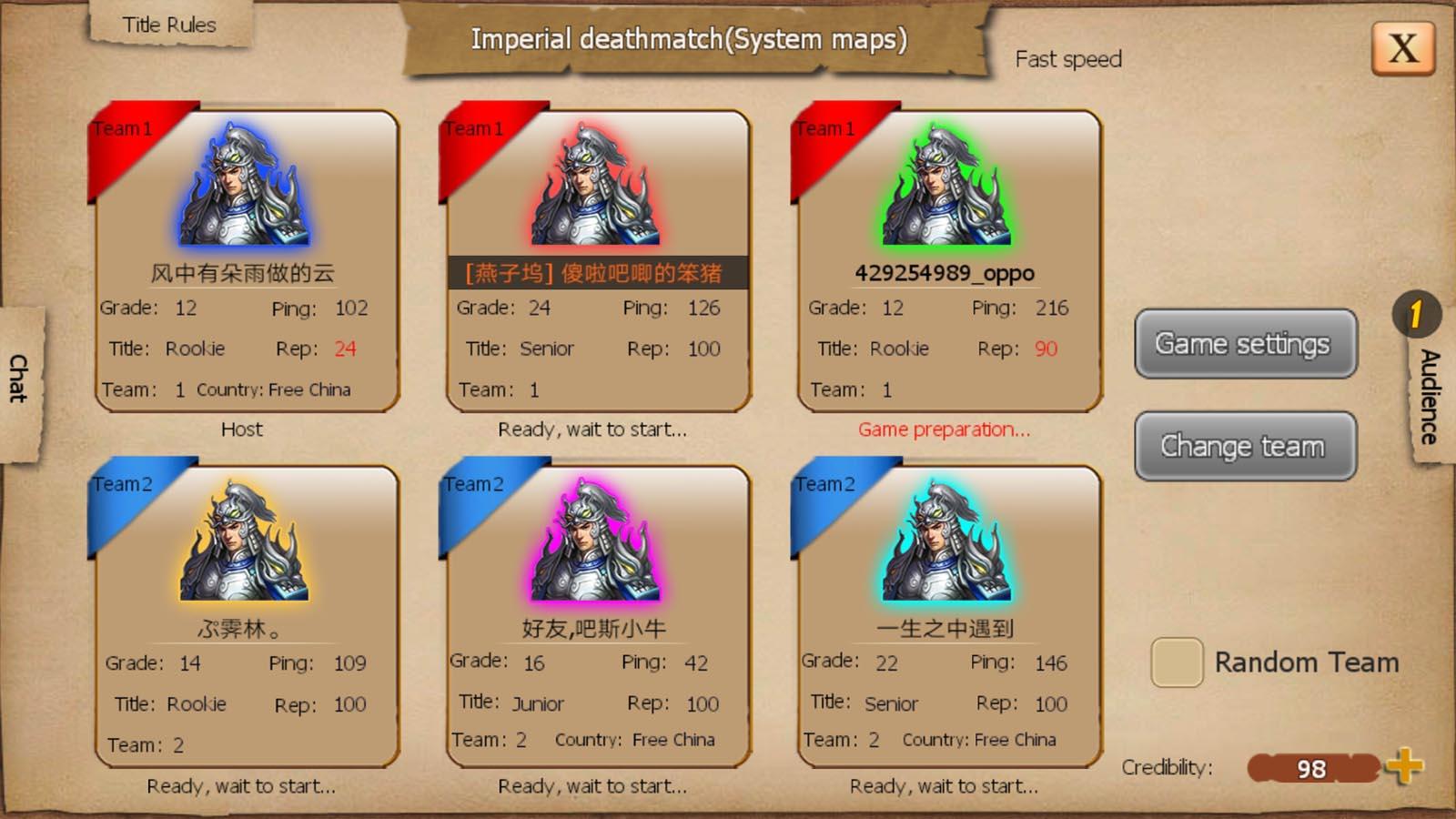 اسکرین شات 8 بازی War of Empire Conquest:3v3
