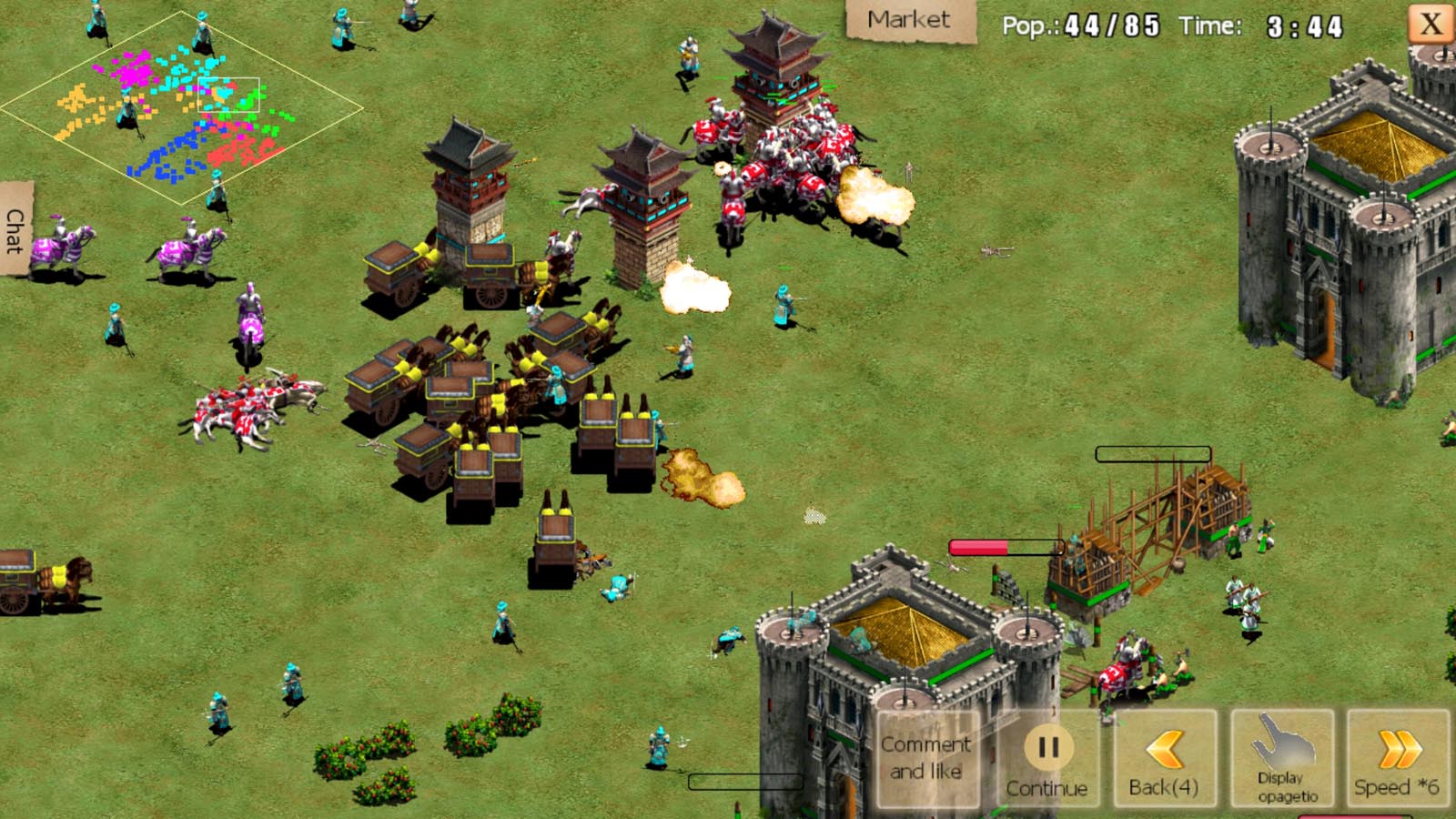 اسکرین شات 5 بازی War of Empire Conquest：3v3