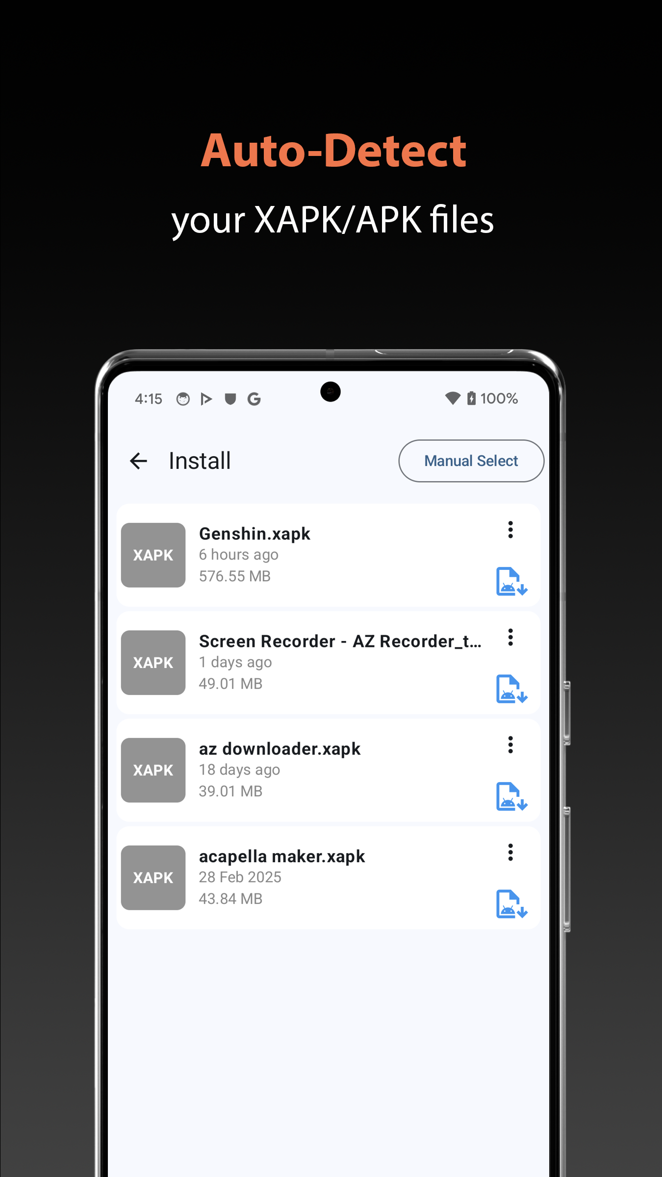 اسکرین شات 2 برنامه XAPK Installer - XInstaller