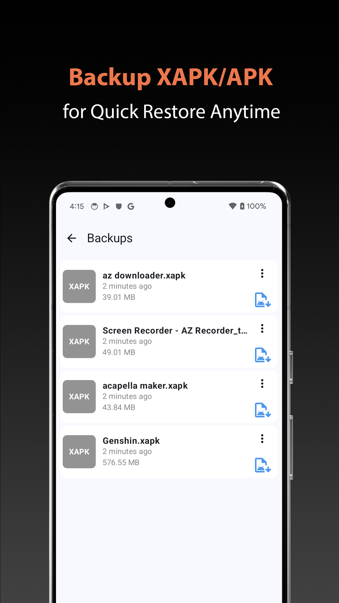 اسکرین شات 4 برنامه XAPK APK Installer: XInstaller