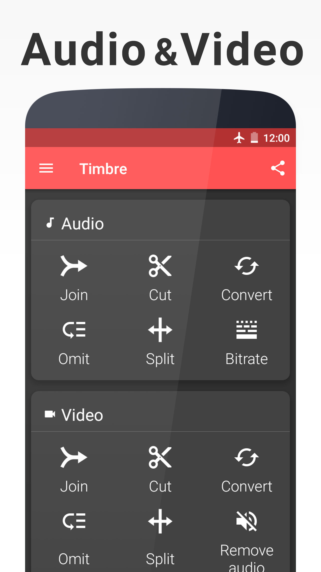 اسکرین شات 4 برنامه Timbre: AI Audio/Video Editor