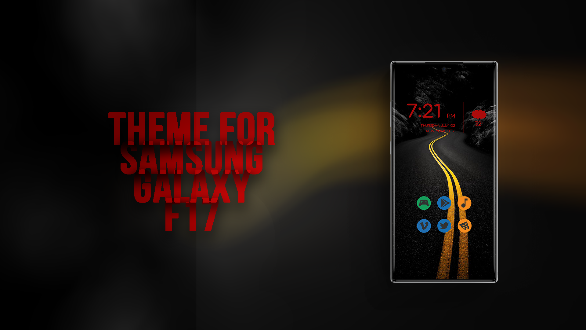 اسکرین شات 1 برنامه Theme for Galaxy F17