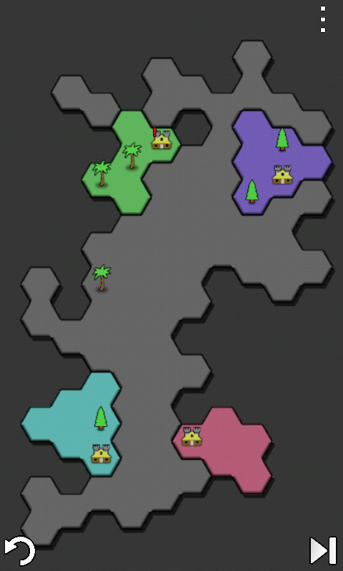 اسکرین شات 1 بازی Antiyoy Classic