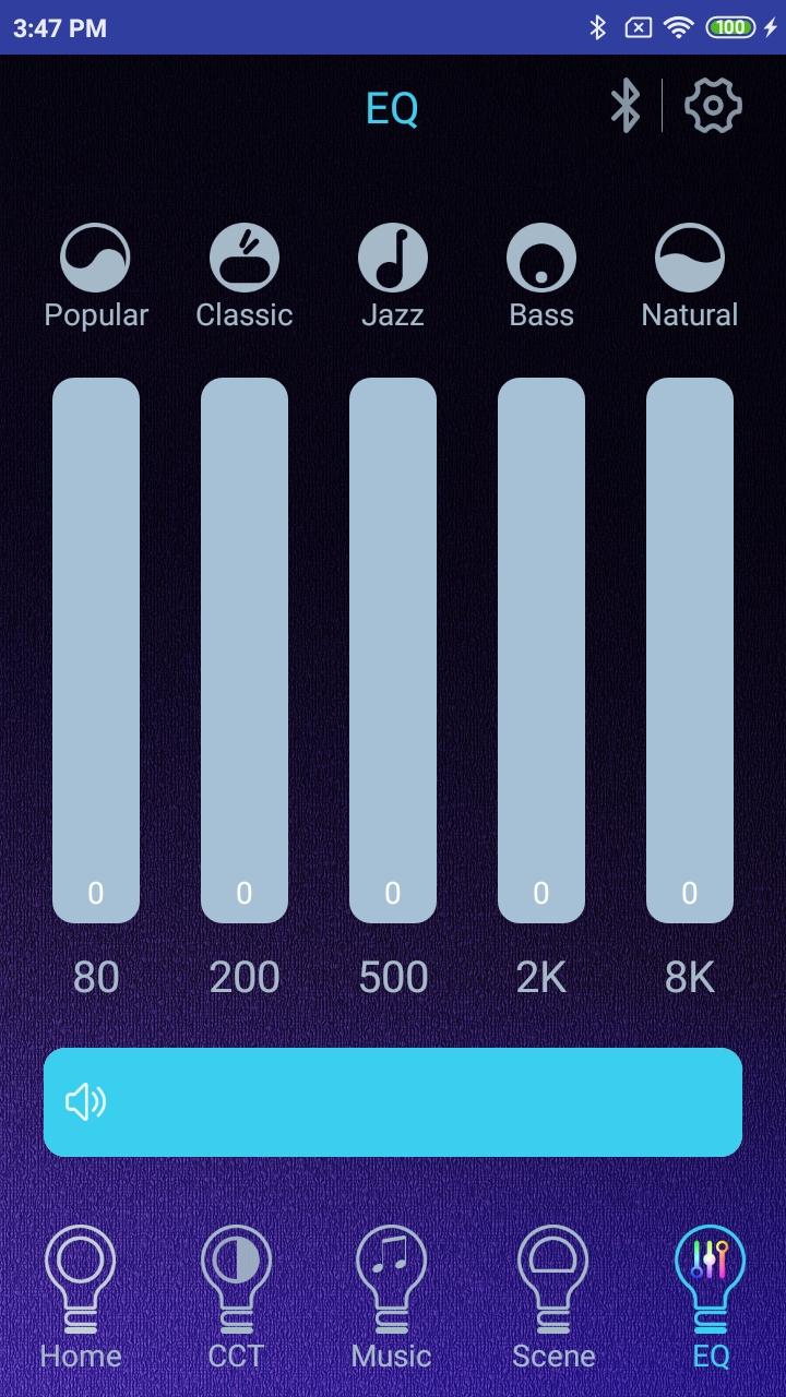 اسکرین شات 5 برنامه music lighting