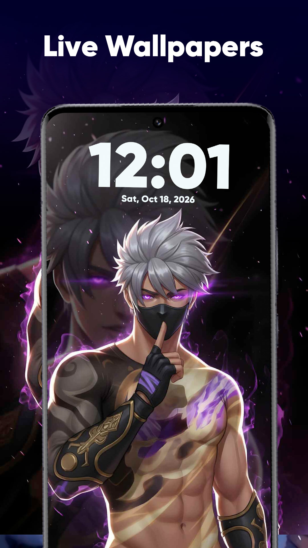اسکرین شات 3 برنامه Zipper Lock Screen & Wallpaper