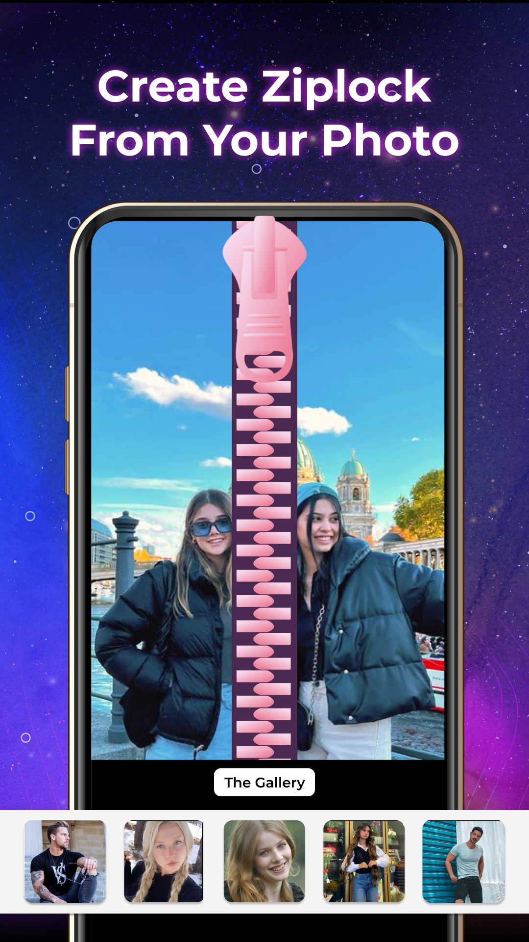 اسکرین شات 5 برنامه ZipLock - Zipper Lock Screen