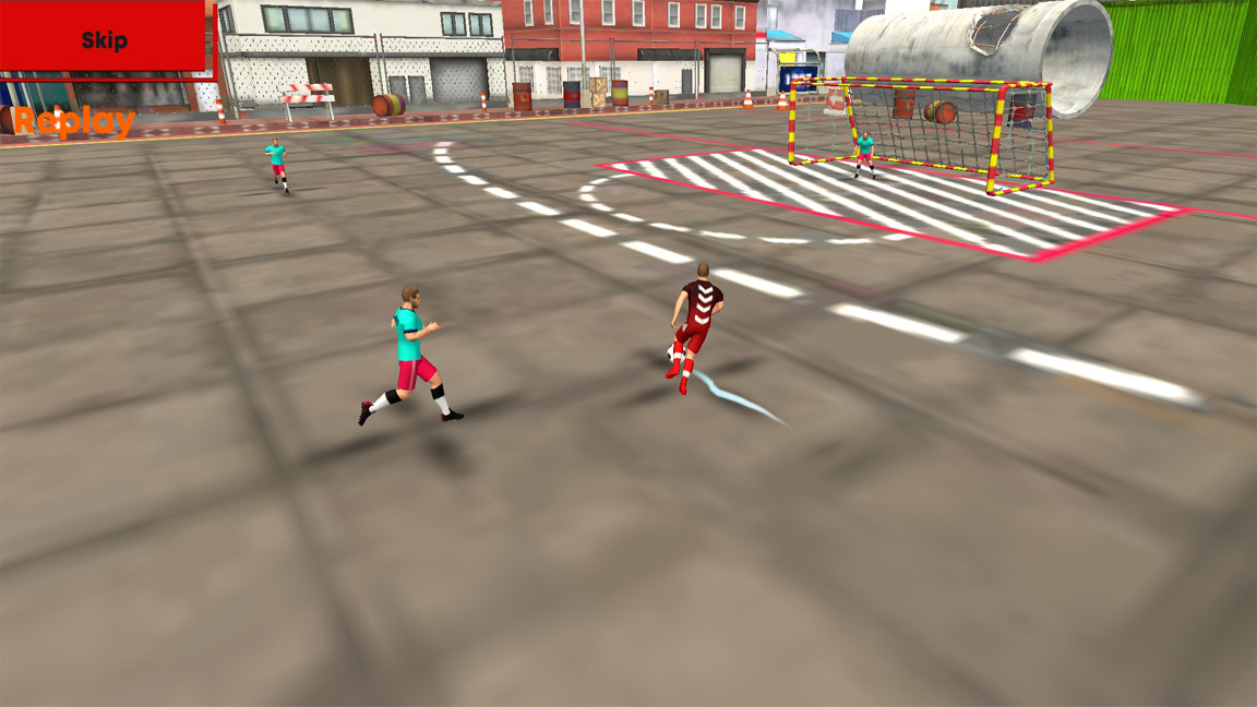 اسکرین شات 5 بازی بازی فوتبال خیابانی