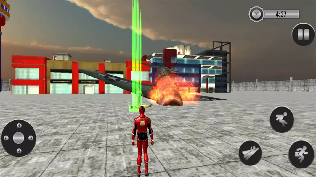 اسکرین شات 1 بازی بازی سوپرمن قهرمان | نجات شهر