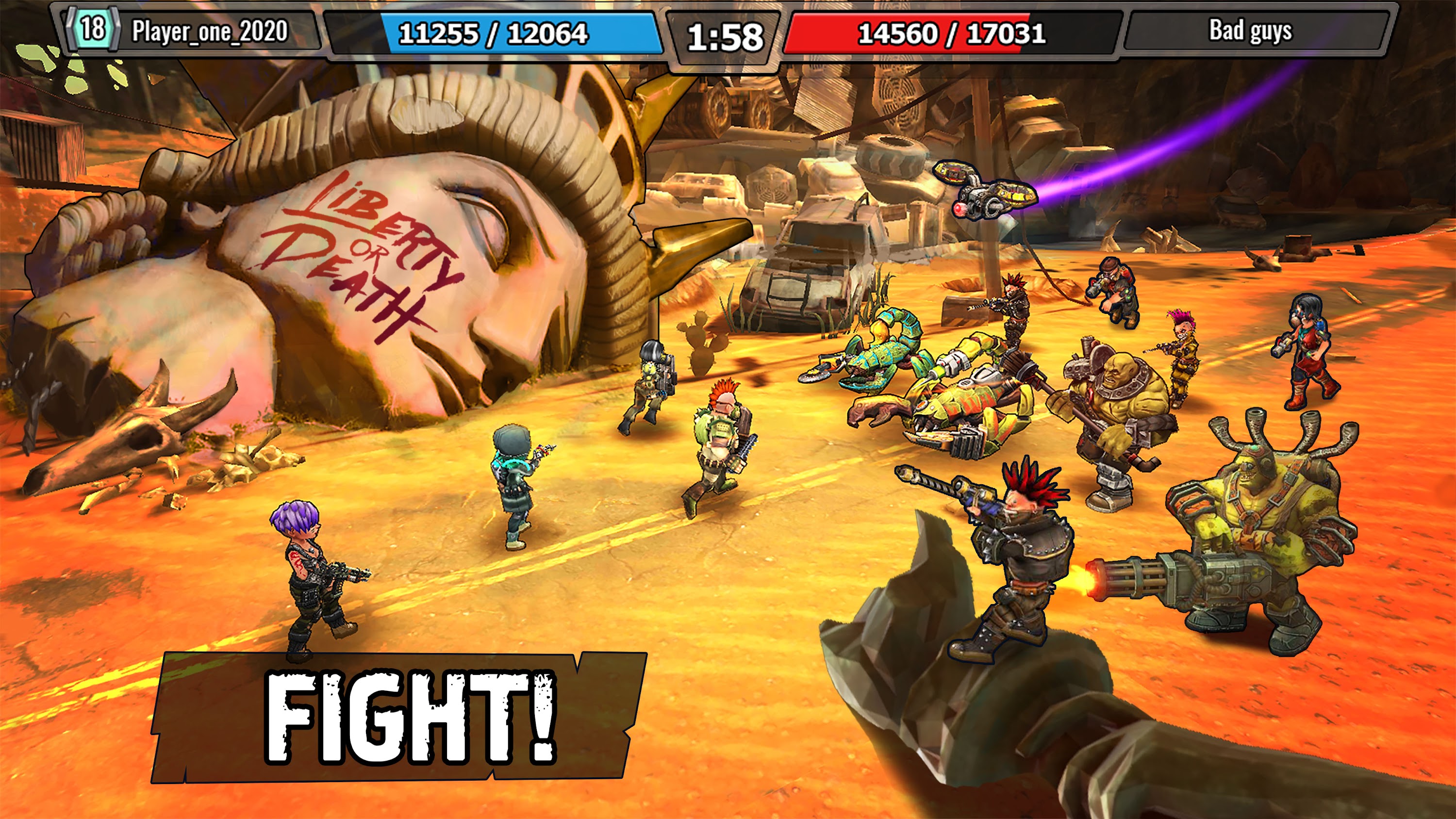 اسکرین شات 3 بازی Shelter War: Zombie Games