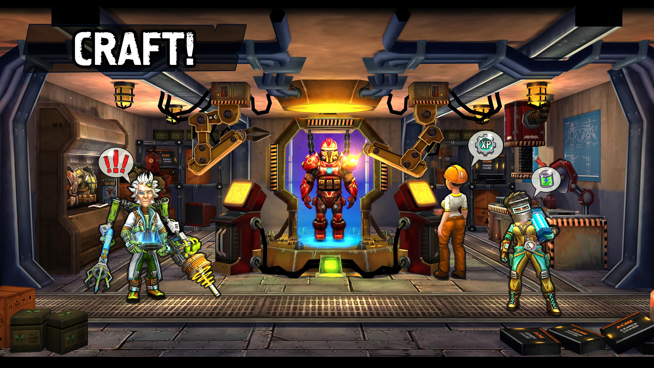 اسکرین شات 4 بازی Shelter War: Zombie Games