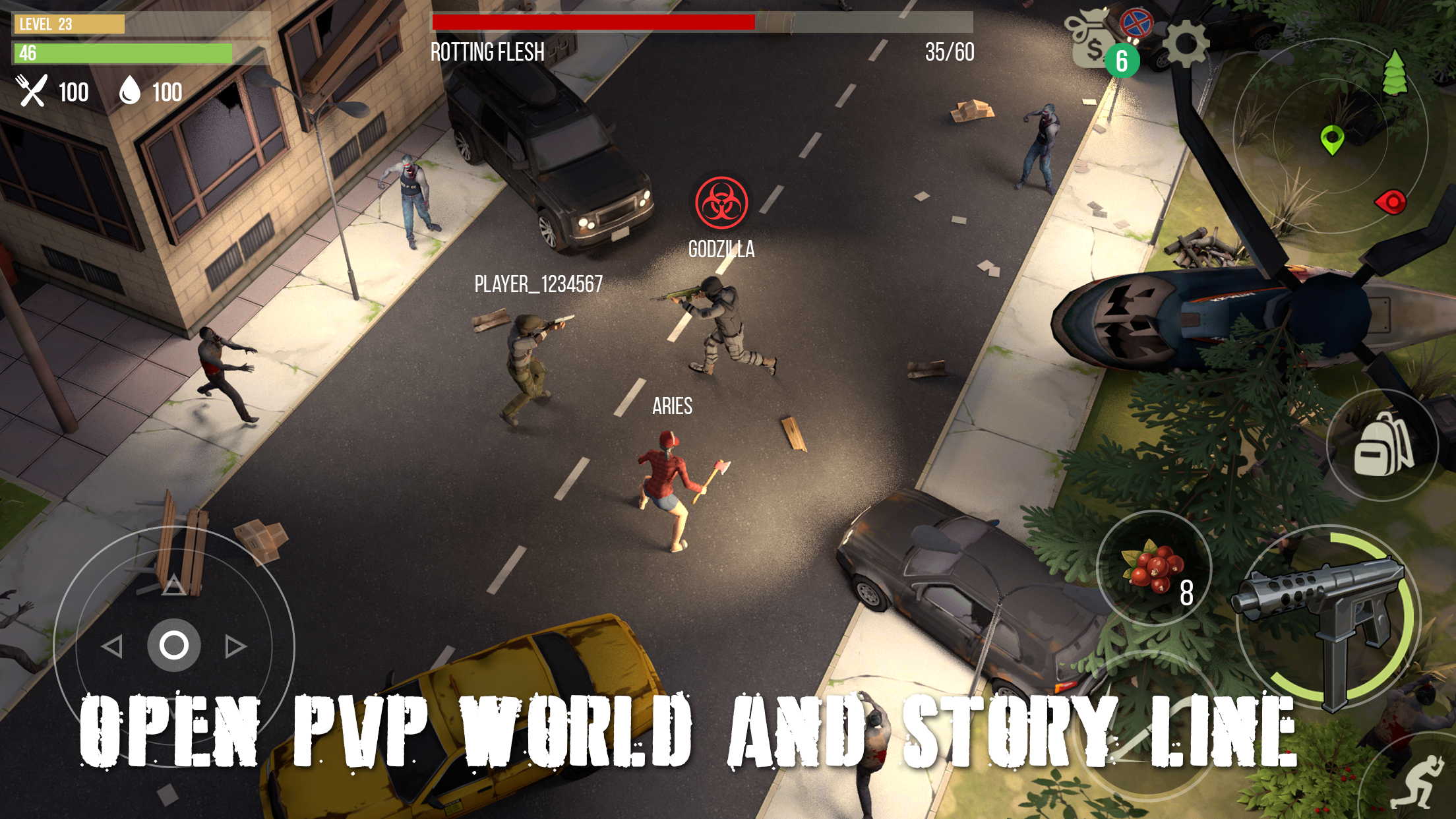 اسکرین شات 5 بازی Prey Day: Zombie Survival
