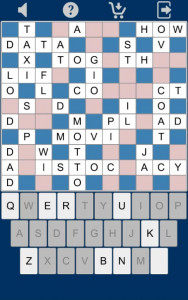 اسکرین شات 1 بازی کلمات متقاطع (انگلیسی)