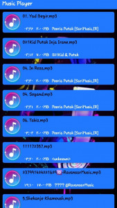 اسکرین شات 3 برنامه موزیک پلیر
