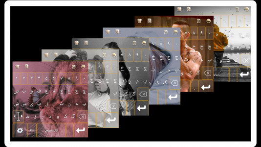 اسکرین شات 1 برنامه کیبورد فونت و زیبا نویس شاخ نویس