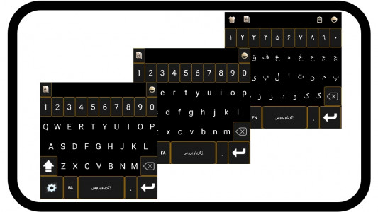 اسکرین شات 2 برنامه کیبورد فونت و زیبا نویس شاخ نویس