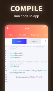اسکرین شات 6 برنامه Learn Java