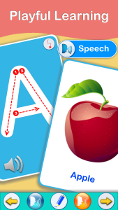 اسکرین شات 1 برنامه ABC Flashcards Games