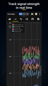 اسکرین شات 5 برنامه WiFi Analyzer