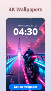 اسکرین شات 4 برنامه Themes: Widgets and Wallpapers
