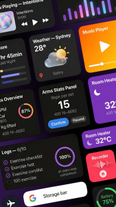 اسکرین شات 4 برنامه Themepack - Icons and Widgets