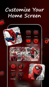 اسکرین شات 1 برنامه Themepack - Icons and Widgets
