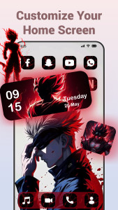 اسکرین شات 5 برنامه Themes: Widgets and Wallpapers