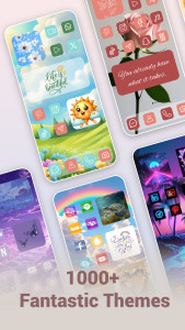 اسکرین شات 1 برنامه Themes: Widgets and Wallpapers