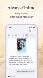 اسکرین شات 6 برنامه Quin: AI Tarot Reader