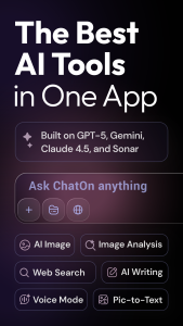 اسکرین شات 1 برنامه ChatOn - AI Chat Bot Assistant