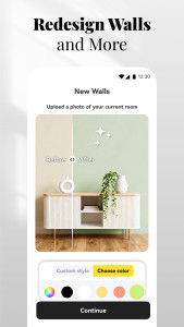 اسکرین شات 5 برنامه AI Home Design: Interior DecAI