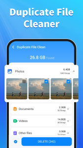 اسکرین شات 3 برنامه Phone Junk Cleaner, Junk Scan