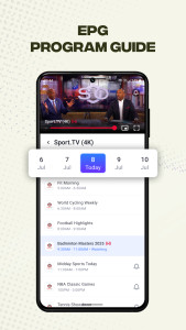 اسکرین شات 6 برنامه IPTV Player - Smart Live TV