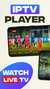 اسکرین شات 1 برنامه IPTV Player - Smart Live TV