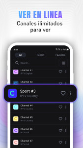 اسکرین شات 4 برنامه IPTV inteligente - en directo