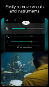 اسکرین شات 1 برنامه Moises: The Musician's AI App