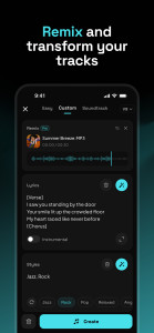 اسکرین شات 4 برنامه Mureka: AI Radio & Music Maker